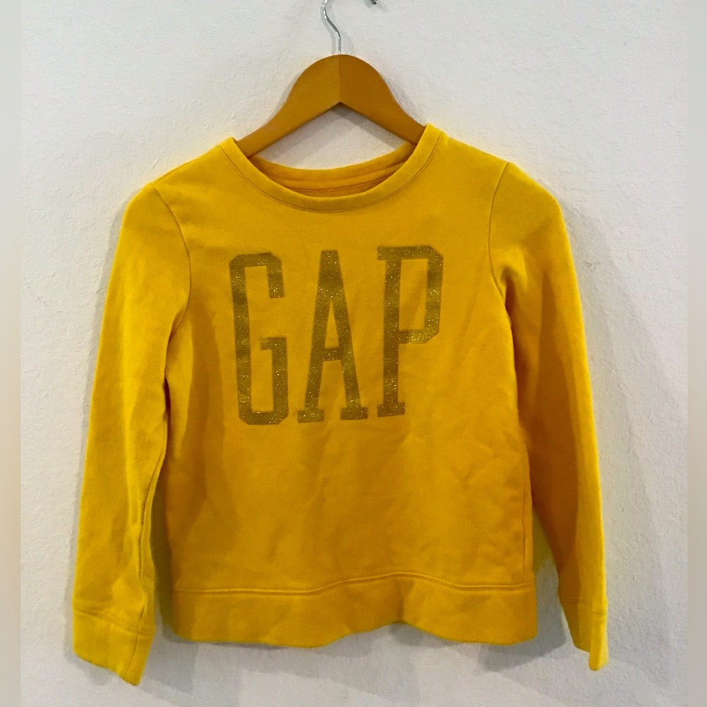 GAP kids Mustard yellow sweatshirt